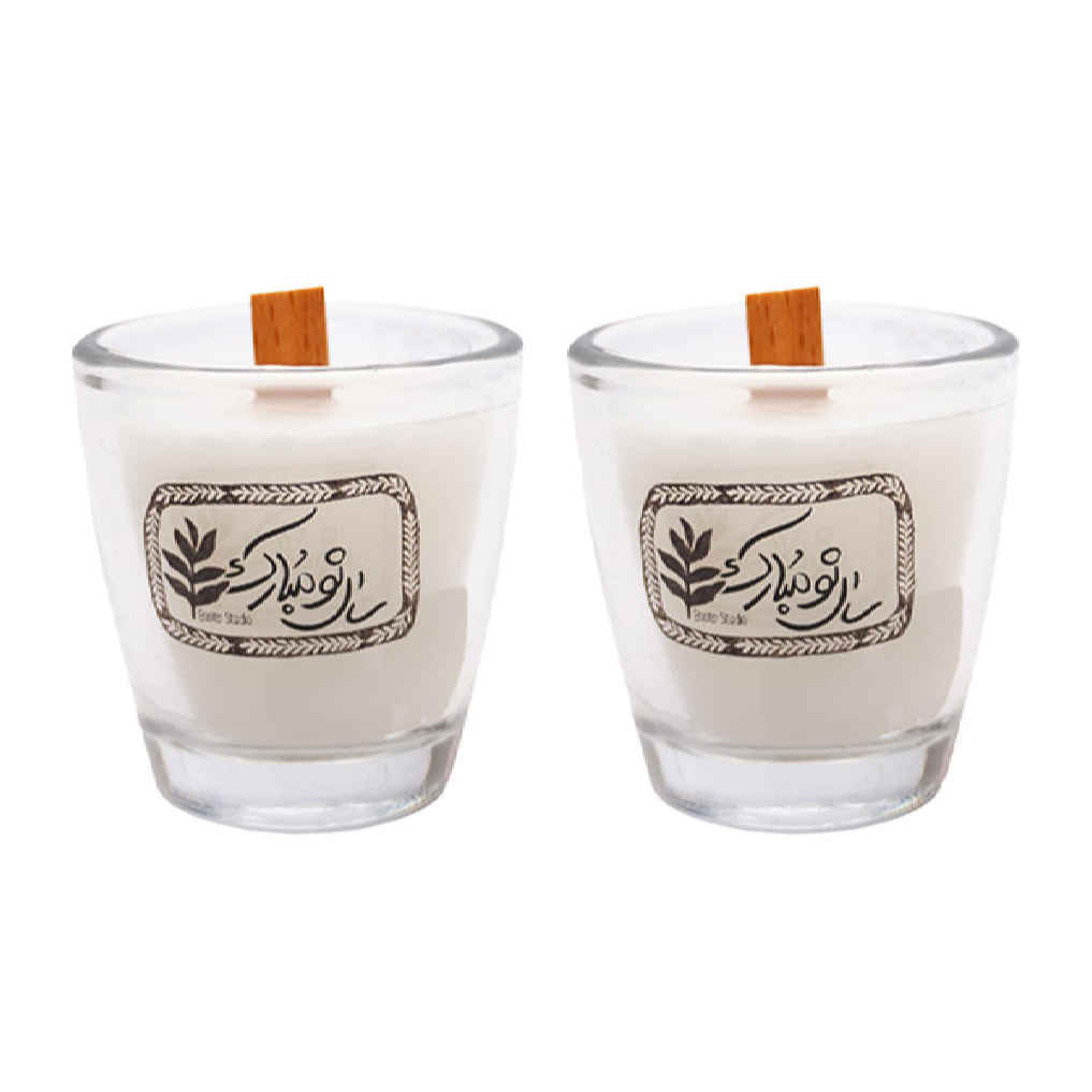 برطمان شمعة معطرة إيرانية لنوروز السنة الجديدة (2x)