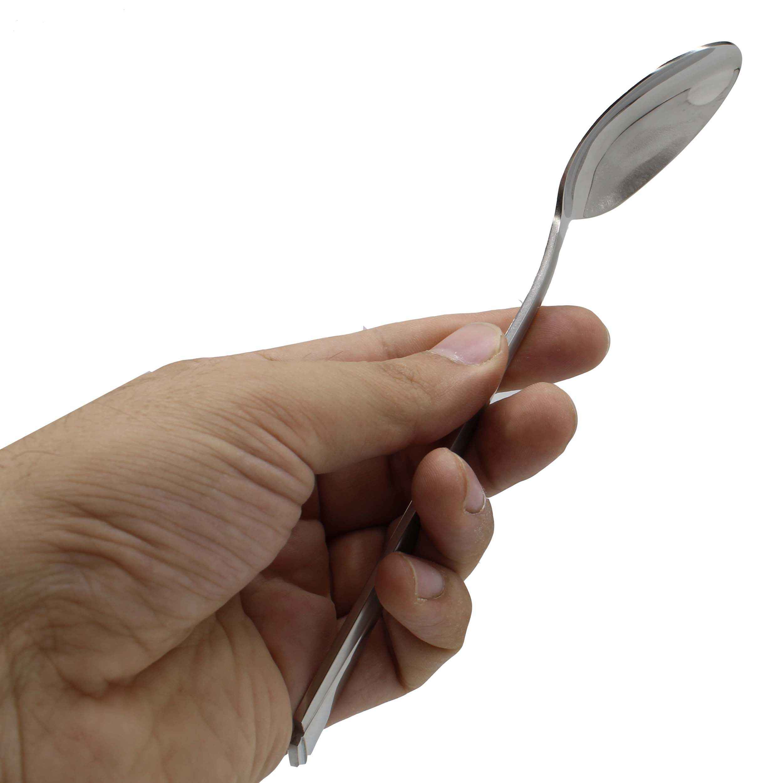 مجموعة ملاعق وشوك من أدوات المائدة متوافقة مع غسالة الصحون 12 قطعة نموذج سانا