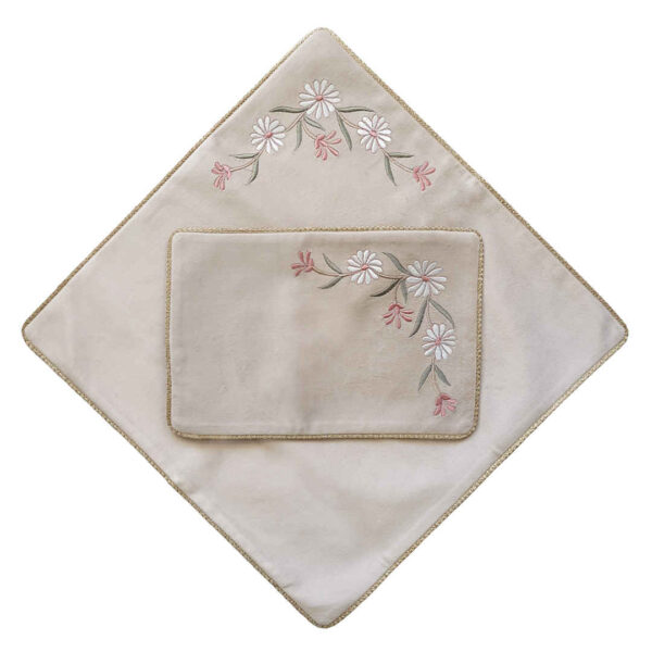 سجادة الصلاة المحمولة للمسلمين بحجم الجيب وقابلة للنقل مطرزة