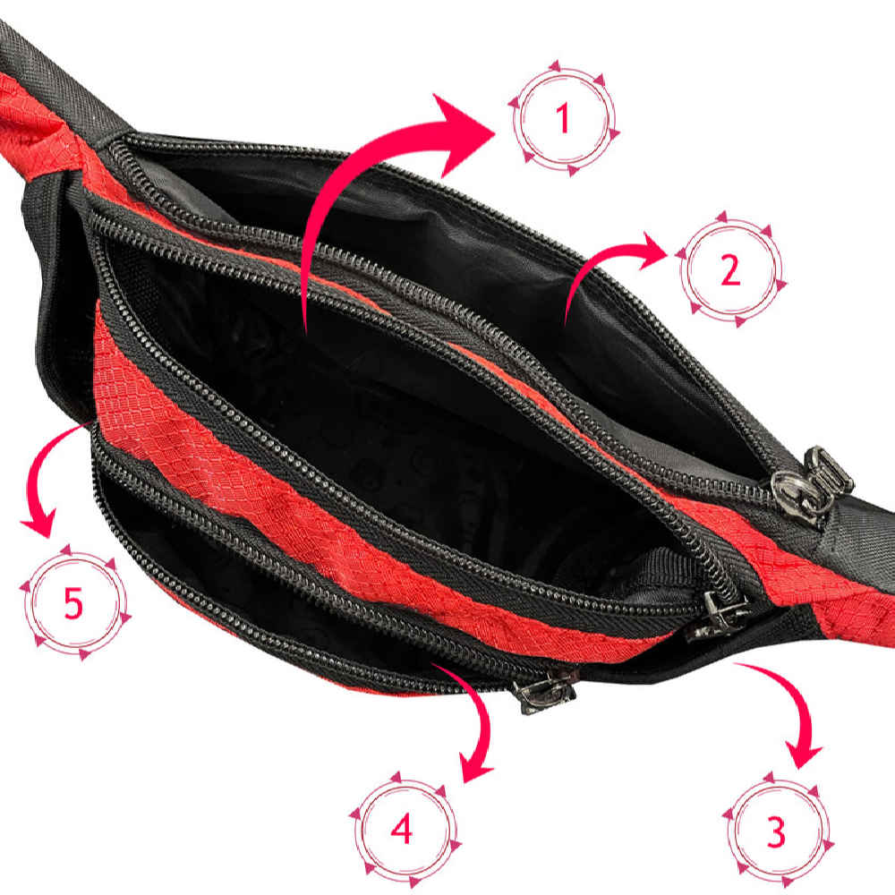 حقيبة خصر بجيبين خارجيين – للاستخدام اليومي