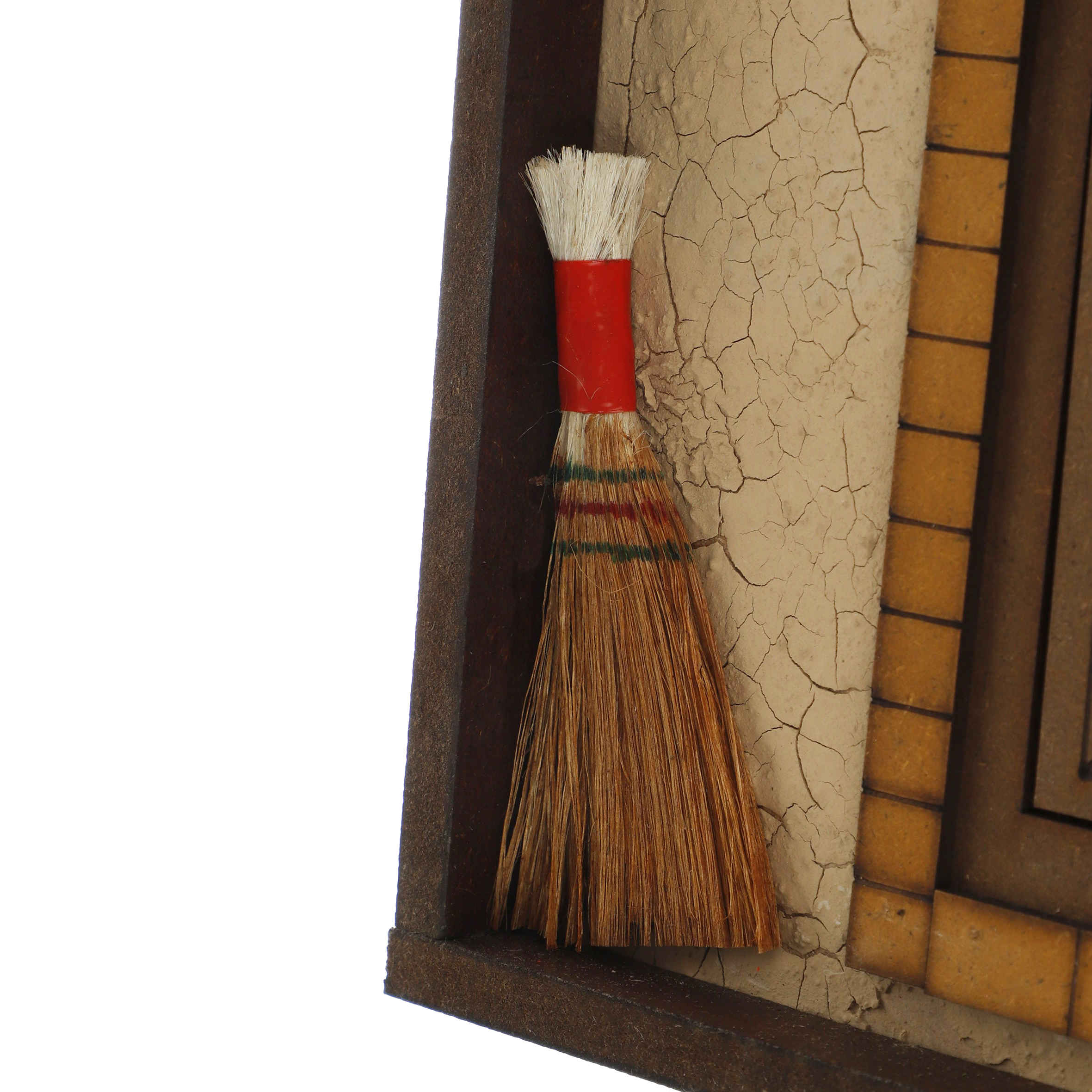 حامل مفاتيح حائط خشبي بتصميم كوخ تقليدي