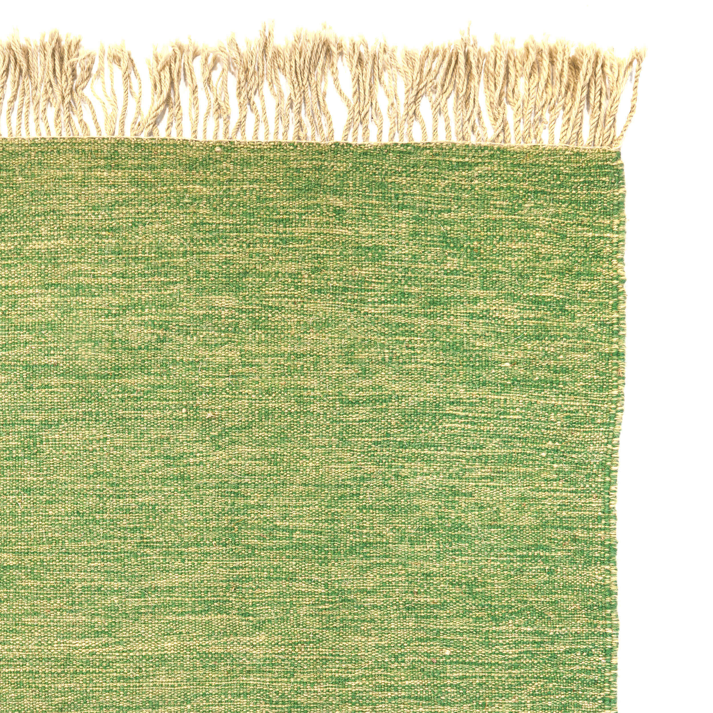 سجادة كليم صوفية إيرانية منسوجة يدويًا باللون الأخضر الفاتح في خراسان