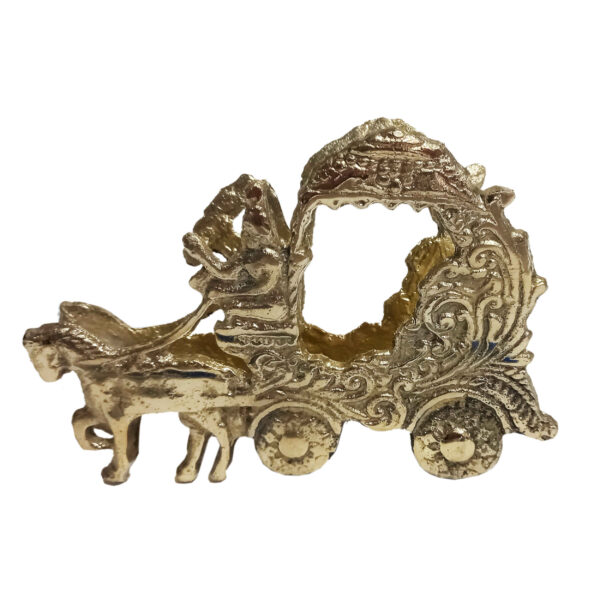 حامل مناديل نحاسي – تصميم عربة لديكور المنزل