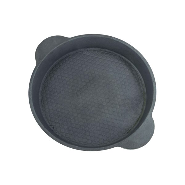 مقلاة من الحديد الزهر للتخييم والطهي في الهواء الطلق – 32 سم