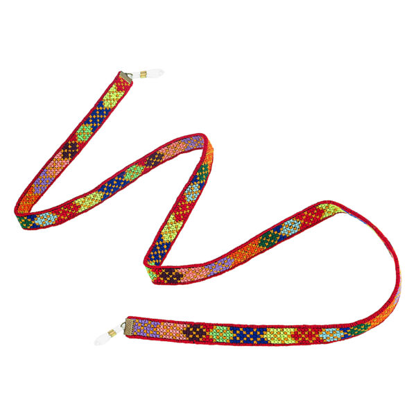 حزام نظارات مصنوع يدويًا – أسلوب فني ووظيفي