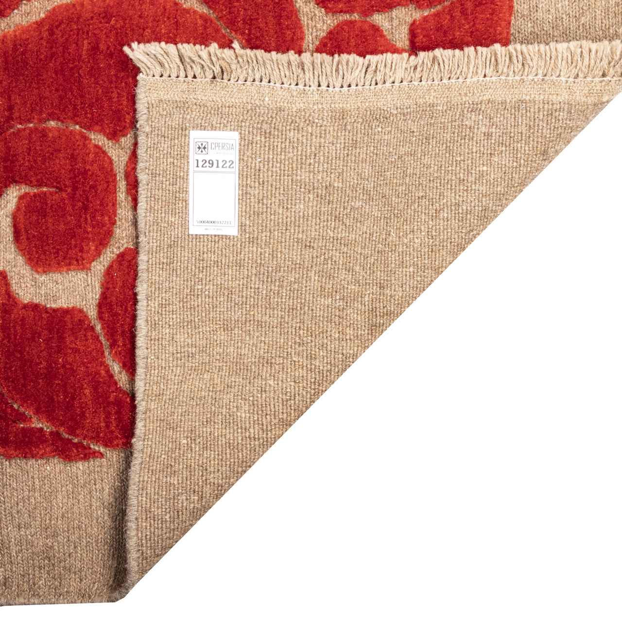 سجاد كليم إيراني أصيل من الصوف، مصنوع يدوياً في كرمان بتصميم الرمان