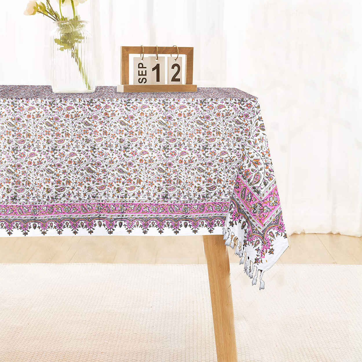 مفرش الطاولة الإيراني: طباعة كلامكاري التقليدية في إصفهان أرتميس II