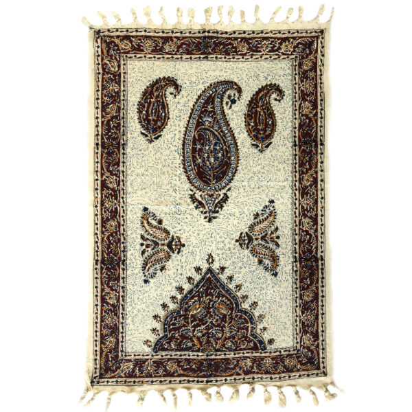 مفرش الطاولة الإيراني: طباعة كلامكاري التقليدية في إصفهان أترين