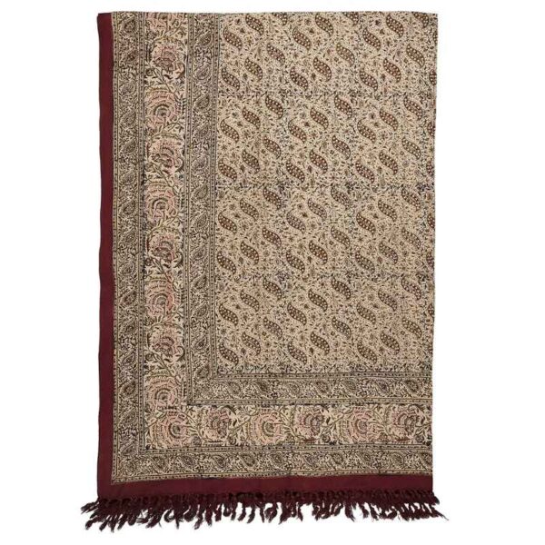 مفرش الطاولة الإيراني: طباعة كلامكاري التقليدية في إصفهان كتارا