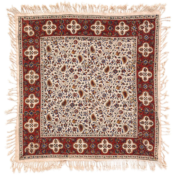 مفرش الطاولة الإيراني: طباعة كلامكاري التقليدية في إصفهان همتا