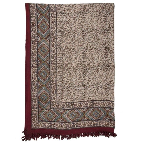 مفرش الطاولة الإيراني: طباعة كلامكاري التقليدية في إصفهان ميلانا