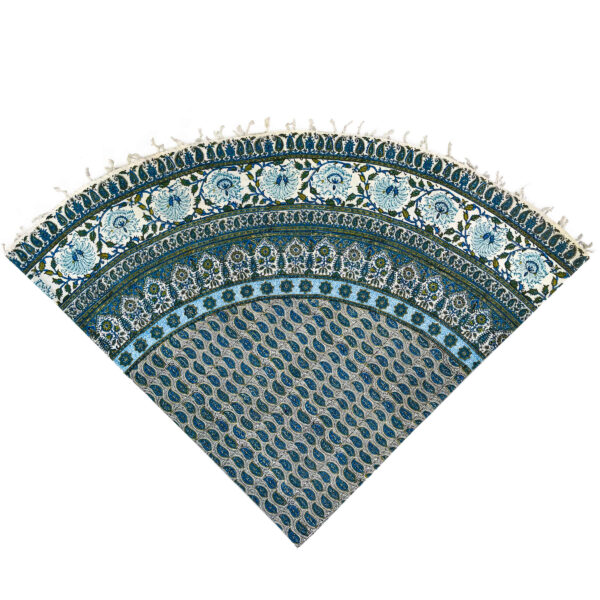 مفرش الطاولة الإيراني: طباعة كلامكاري التقليدية في إصفهان سيلفا