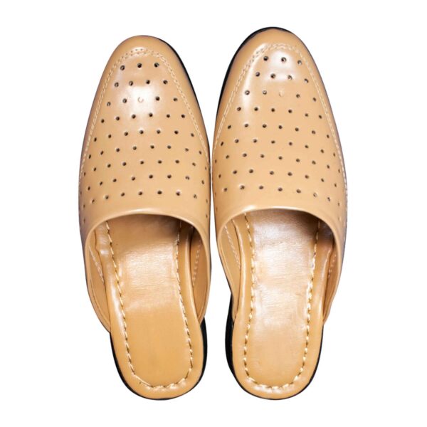 صنادل نعلين إسلامية بأسلوب جلد صناعي كريم