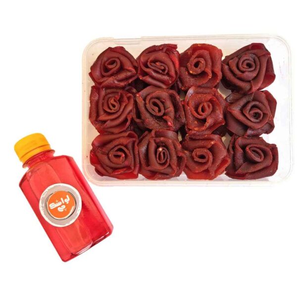 قمر الدين الإيراني توت حامض ولذيذ مع شراب مجاني، 400 جرام (×2)