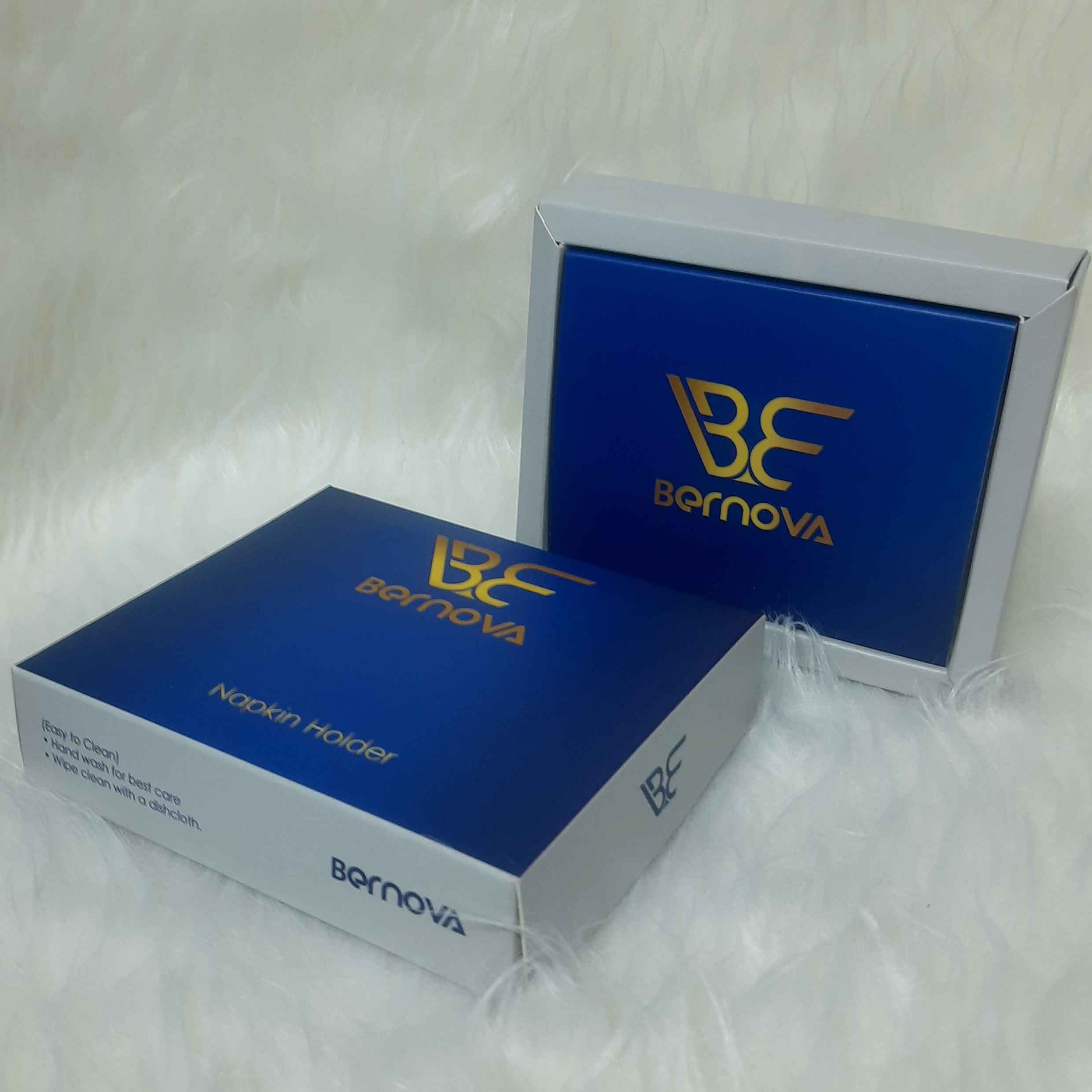 حامل مناديل معدني – مثالي للمنزل والمكتب