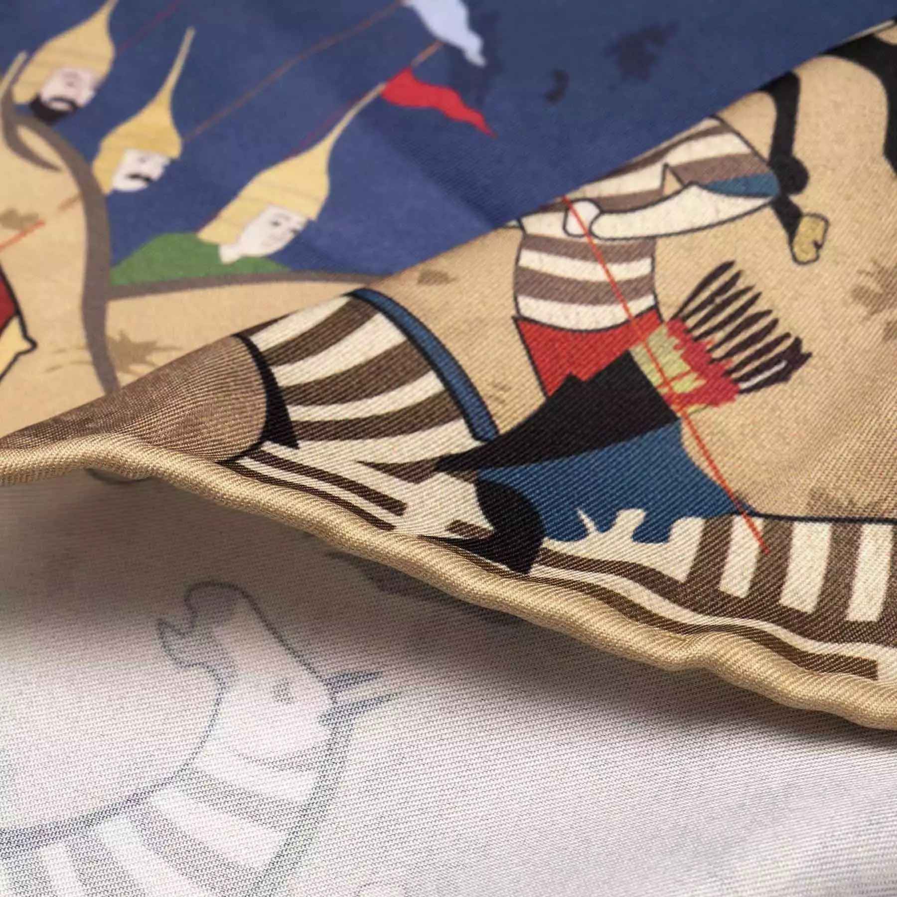 وشاح صغير إيراني للنساء فاخر ونمط زاهي رزم