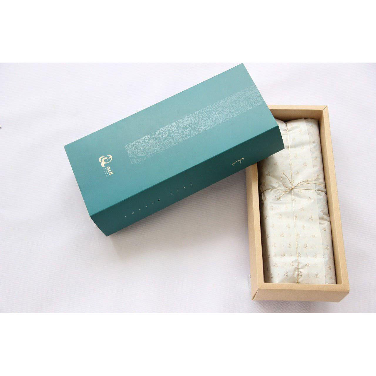 مجموعة من 5 غطاء طاولة تيرمه يزد فاخر بنقشة زهرية كشمير