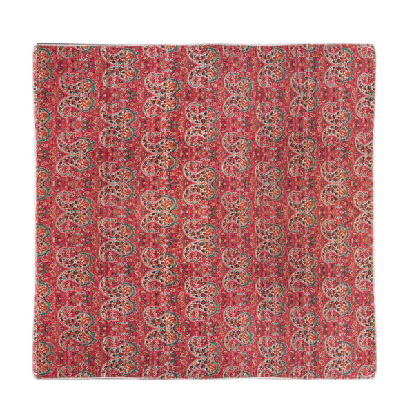 مفرش طاولة ترمه فاخر بنقشة البيزلي الإيرانية زريفت I