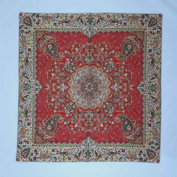 غطاء طاولة تيرمه فاخر بنقشة البازلي الإيراني فرهاني II