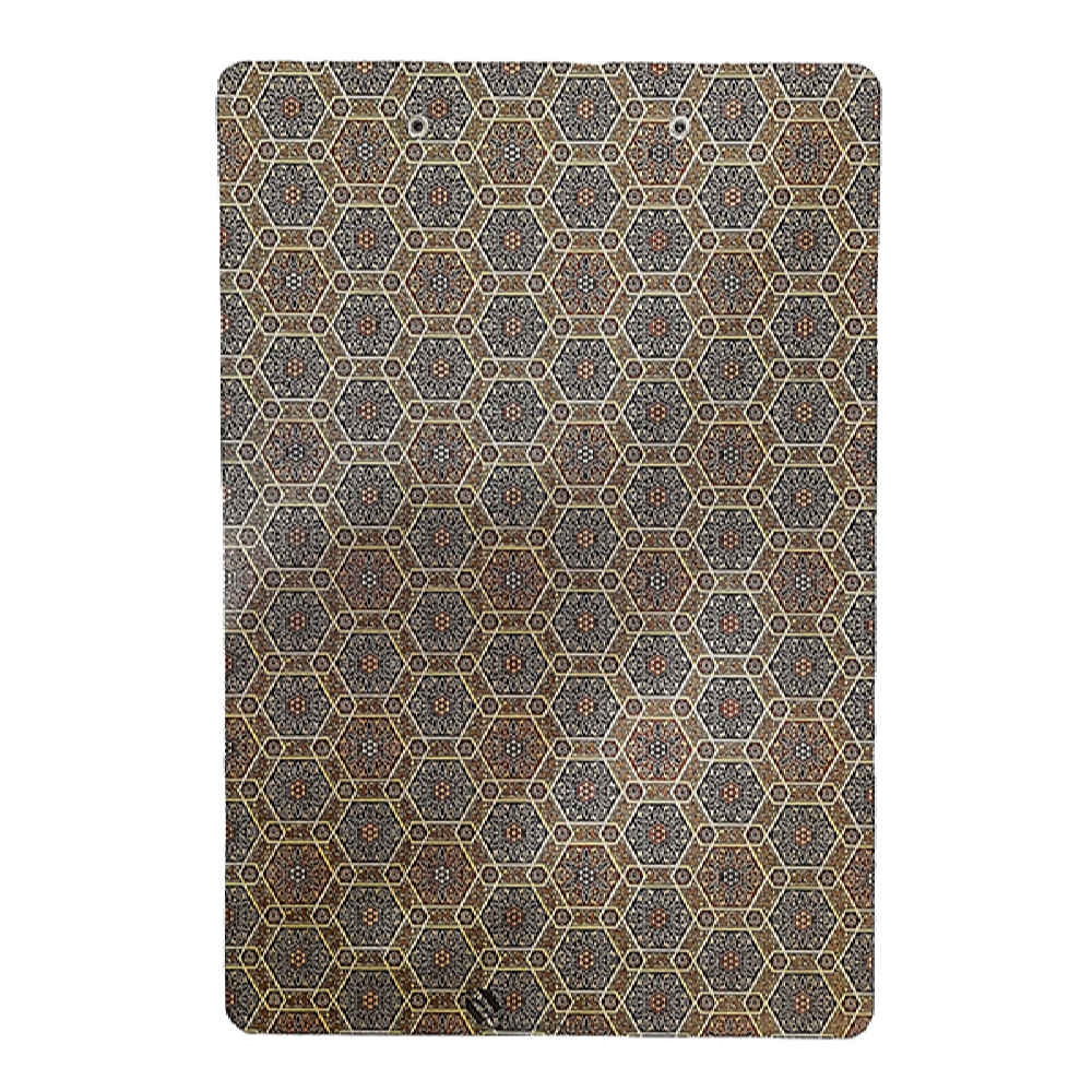 لوحة خشبية بطبعة تقليدية لحجم A4 من الأوراق