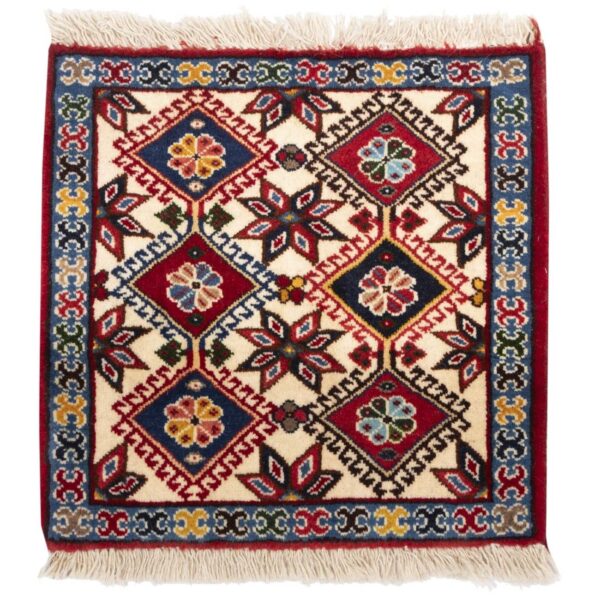 سجاد جابيه إيراني أصلي من الصوف محبوك يدويًا في تشهرمحال وبختياري