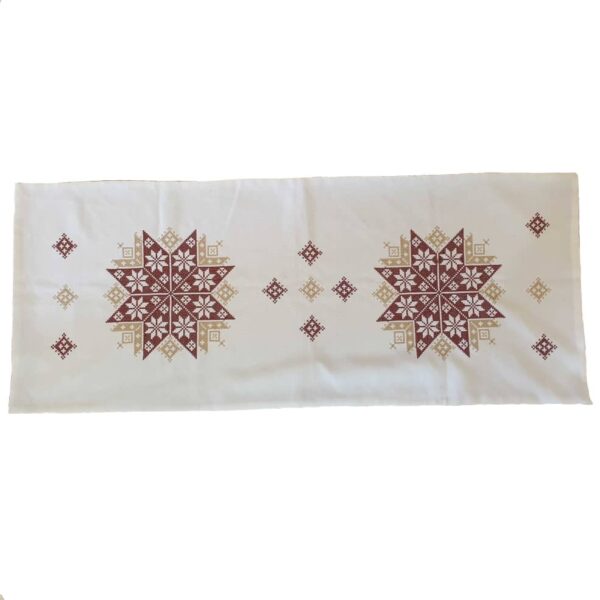 جري الطاولة المطرز يدوياً نموذج جانا