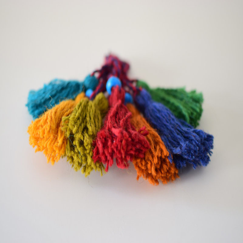 تعليقة جدار بشرابات يدوية التصنيع بالأسلوب التقليدي الأناقة