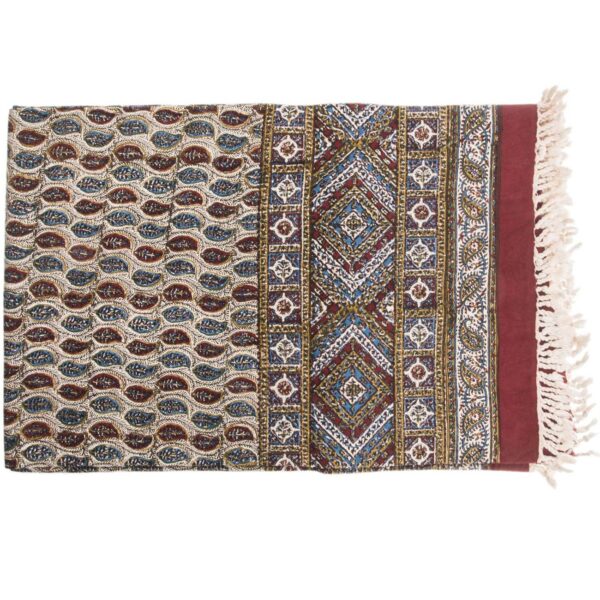 مفرش الطاولة الإيراني: طباعة كلامكاري التقليدية في إصفهان بينش