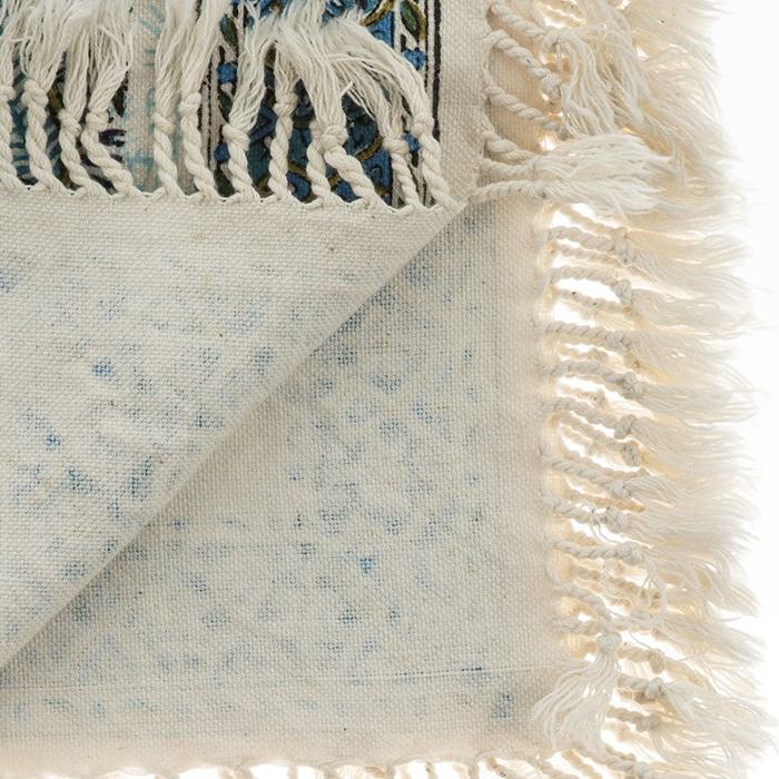 المفرش الإيراني: طباعة كلامكاري التقليدية في إصفهان الأزرق