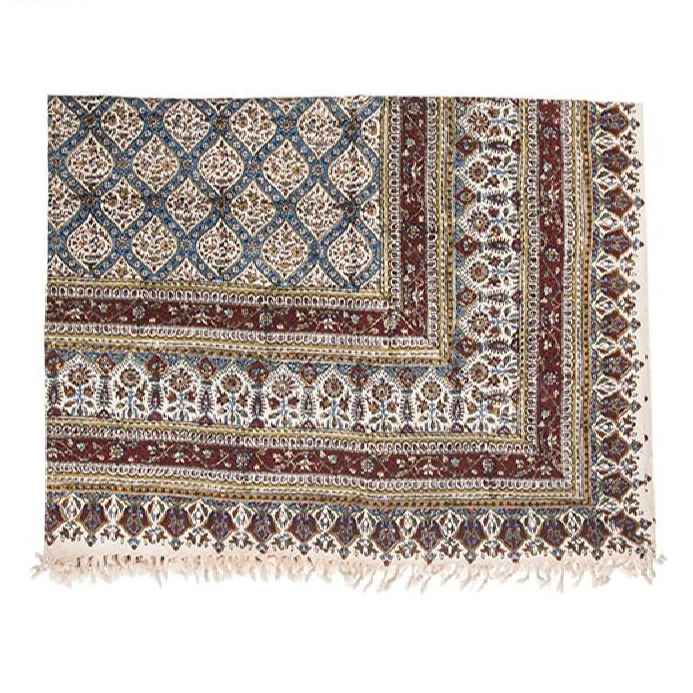 مفرش الطاولة الإيراني: طباعة كلامكاري التقليدية في إصفهان مانيا