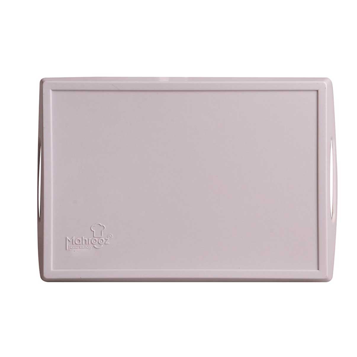 صينية ميلامين خفيفة الوزن ومتينة بتصميم ورود وردية