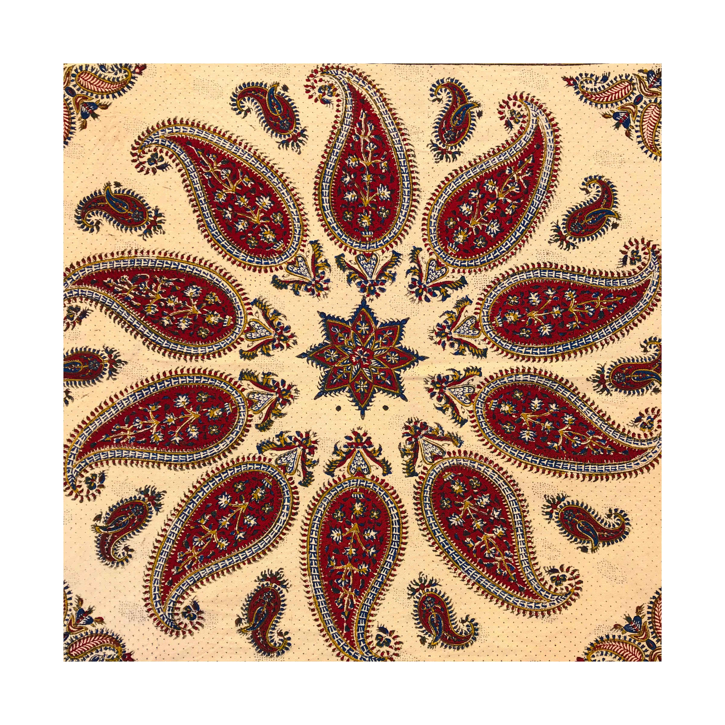 المفرش الإيراني: طباعة كلامكاري التقليدية في إصفهان الأصفر