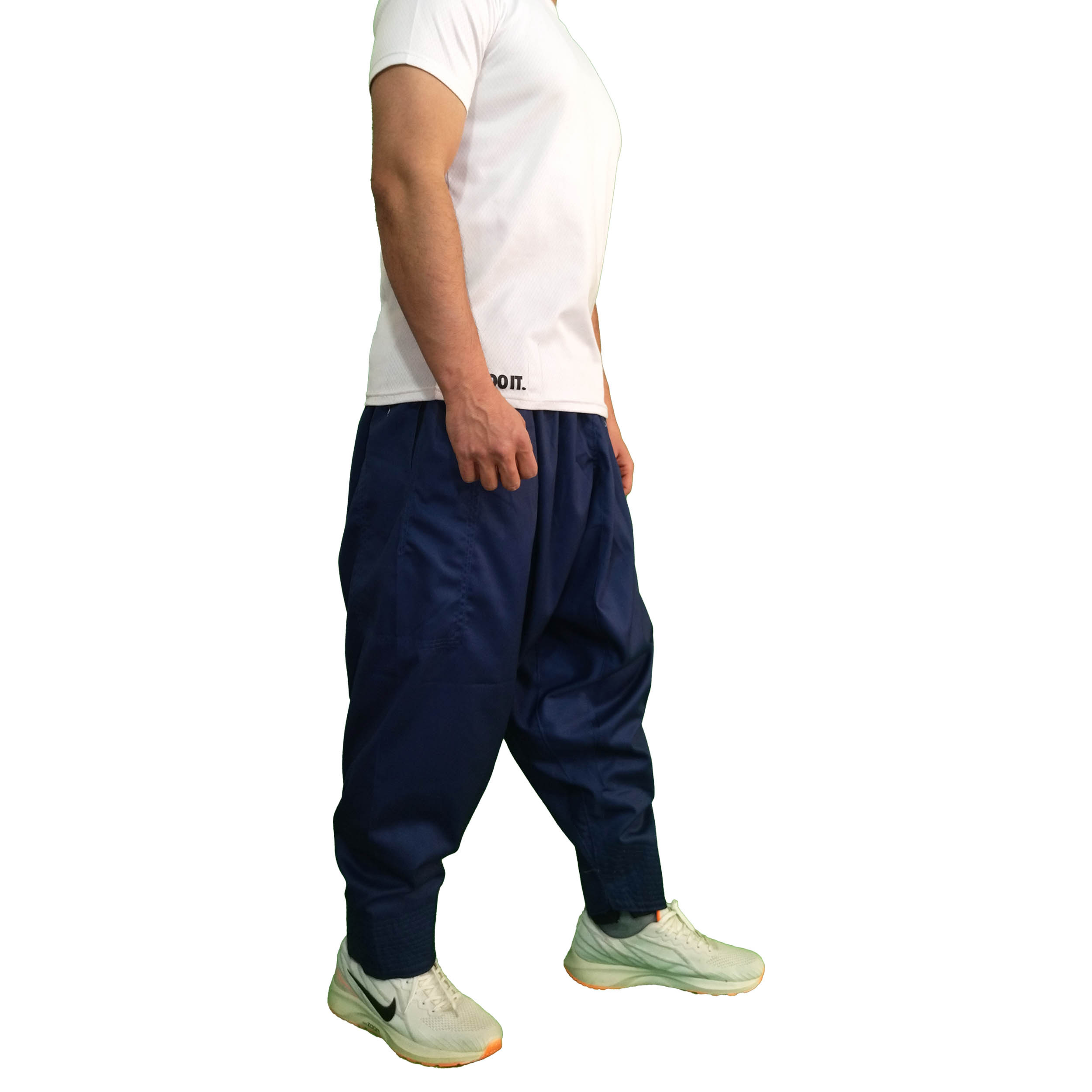 سروال كردي تقليدي – شلوار أنيق أزرق بحري