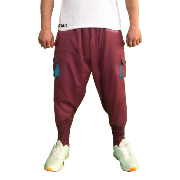 سروال كردي تقليدي – شلوار جريء أحمر