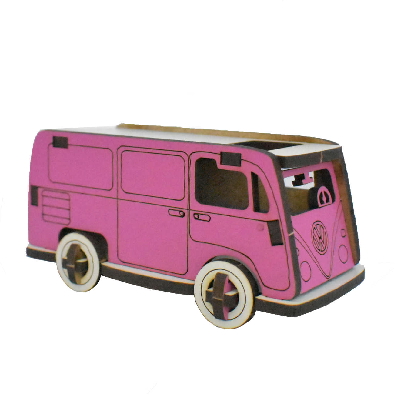 طقم نموذج خشبي ثلاثي الأبعاد – فان