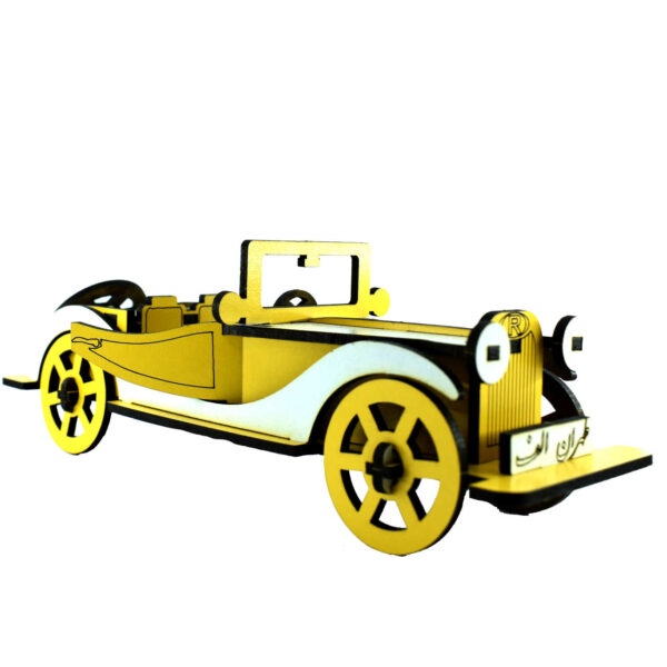 طقم نموذج خشبي ثلاثي الأبعاد - سيارة مرسيدس