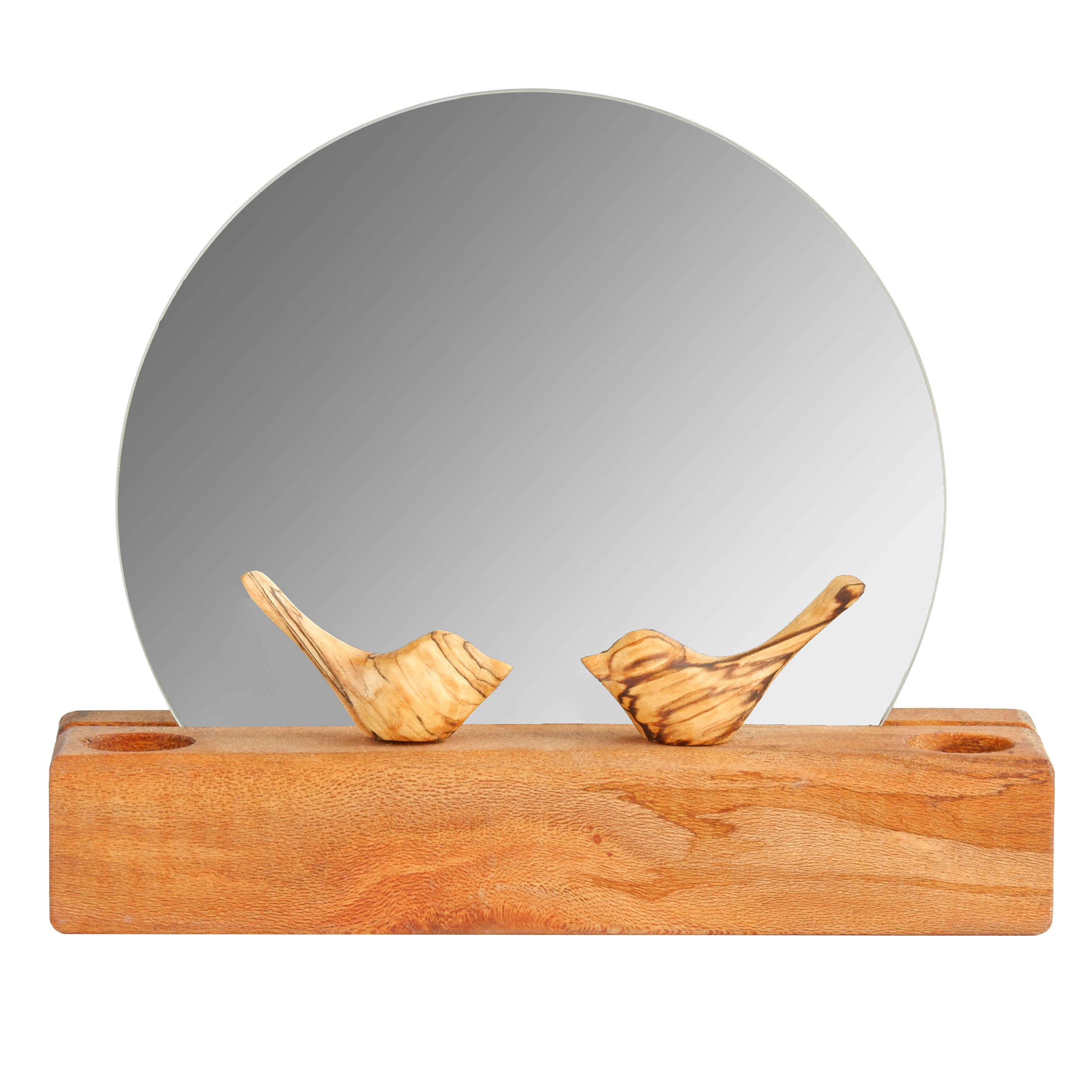 مجموعة السبعة من الخشب لنوروز الاحتفالات تصميم طائر دائري