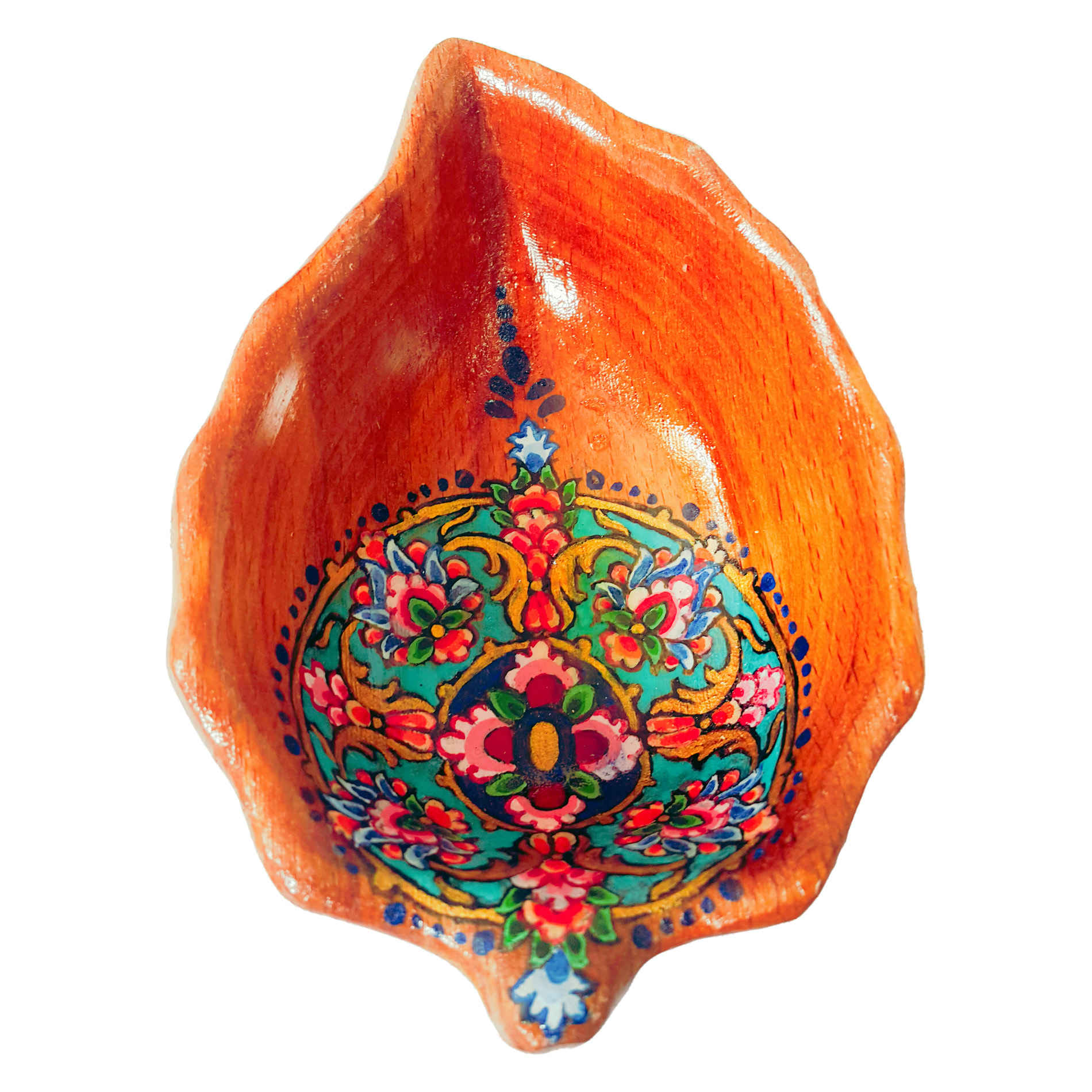 مجموعة السبعة من الخشب لنوروز التصميم التقليدي ورقة