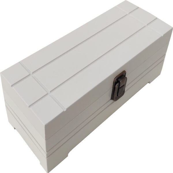 صندوق منظم 4-حجرات لمجموعة متنوعة من أكياس الشاي