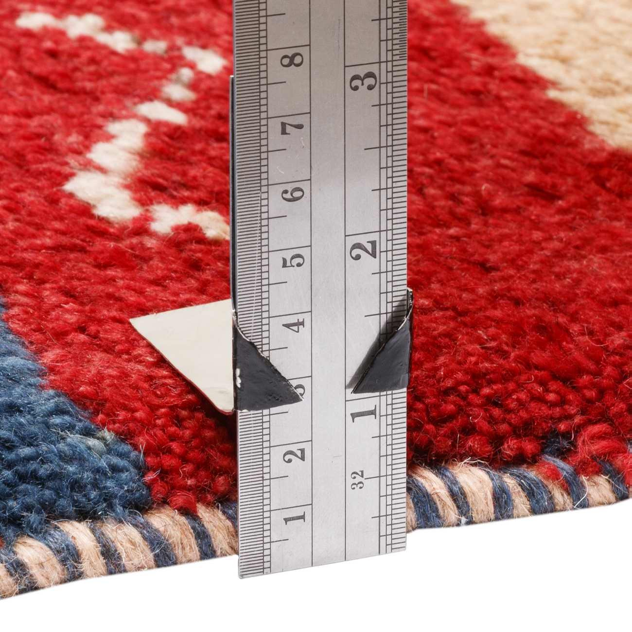 سجاد جابيه إيراني أصيل من الصوف محبوك يدويًا برسومات شجرة في شيراز