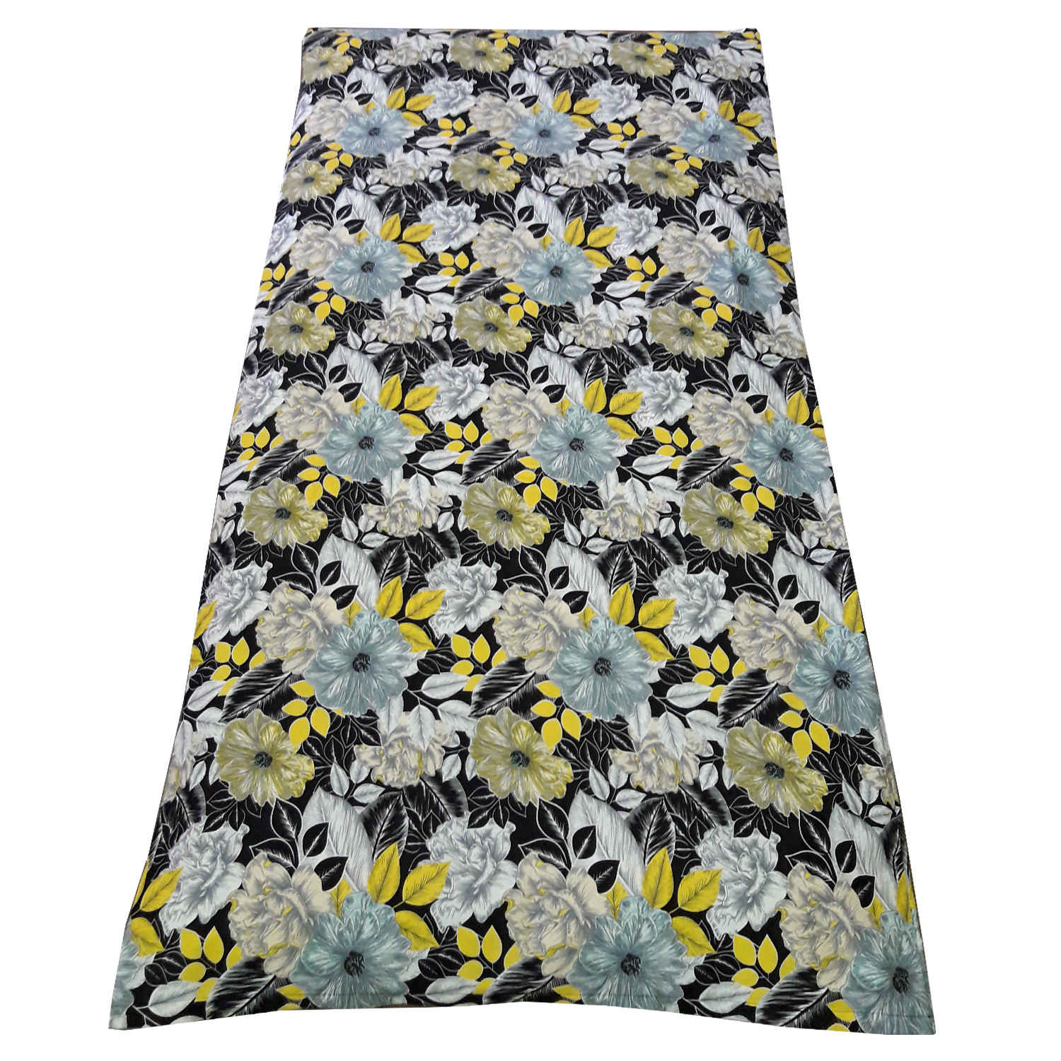 غطاء مرتبة قطنية وبوليستر – ملائم، قابل للتنفس، تصميم زهور، 195×90 سم