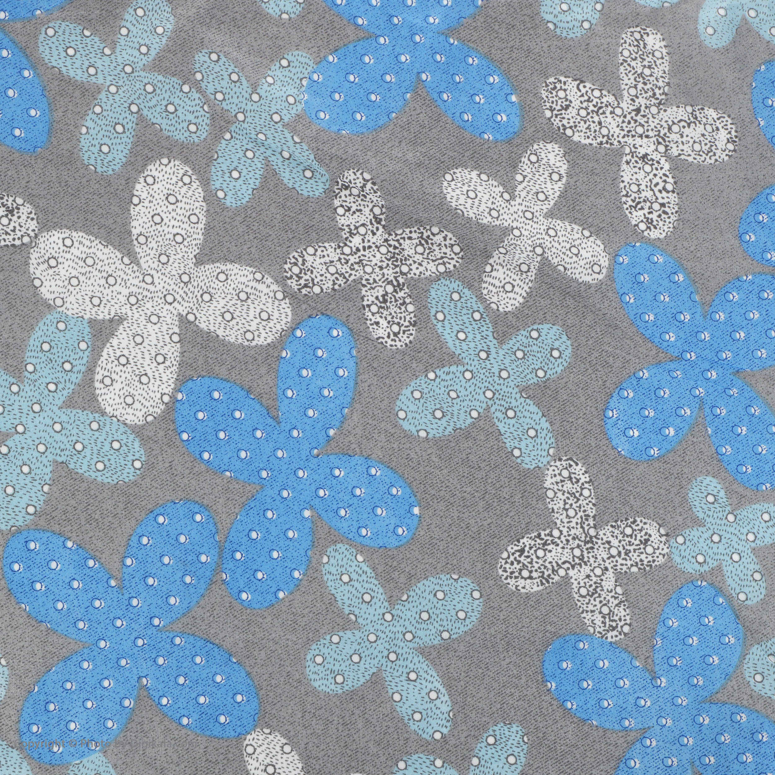 غطاء مرتبة قطنية – ملائم، قابل للتنفس، تصميم زهور قابل للغسل، 190×90 سم