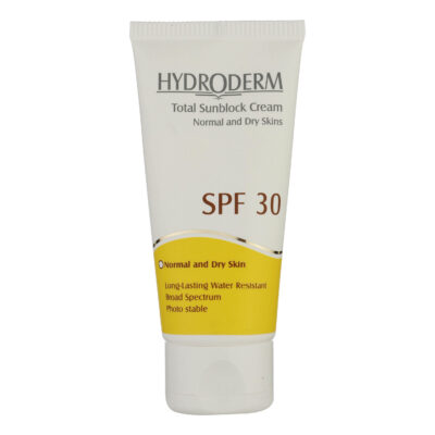 واقي شمس هايدرو ديرم الحاجب الكلي SPF30 للبشرة العادية والجافة