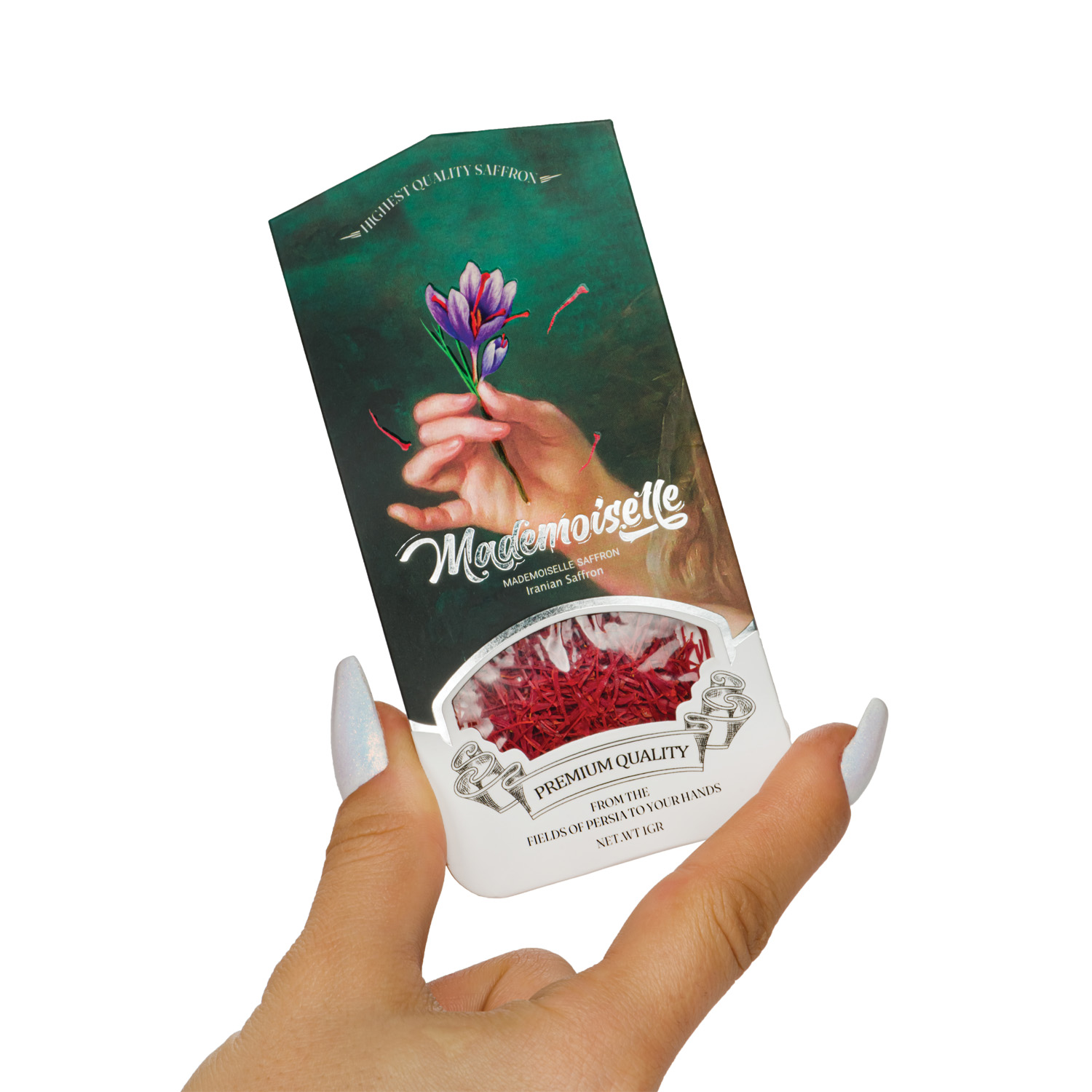 زعفران إيراني أصيل نيغين مادميوسيول 1 جرام