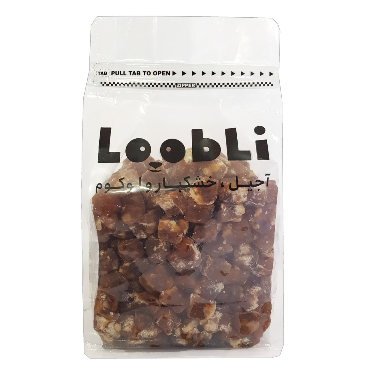 لوكوم التركية بدون سكر بنكهة التمر والجوز – 500 جرام