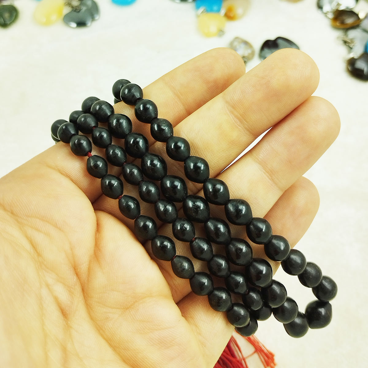 السبحة الإسلامية المصنوعة من شاه مغصود الأفغاني مع 101 حبة تسبيح