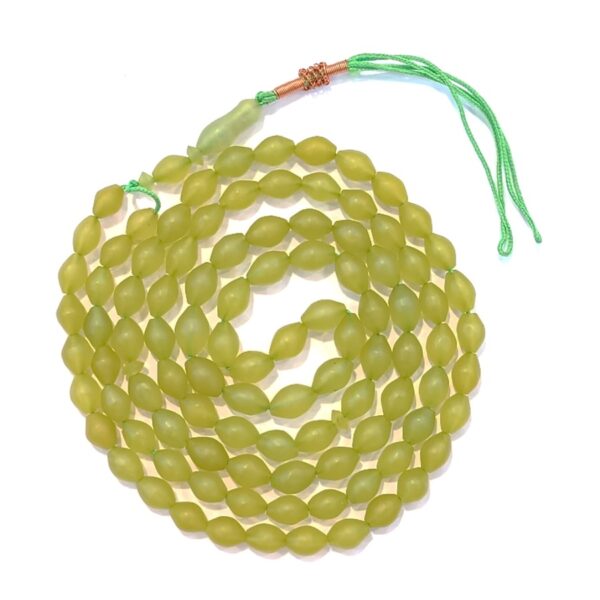 السبحة الإسلامية المصنوعة من شاه مغصود الأفغاني مع 101 حبة تسبيح - الثعباني