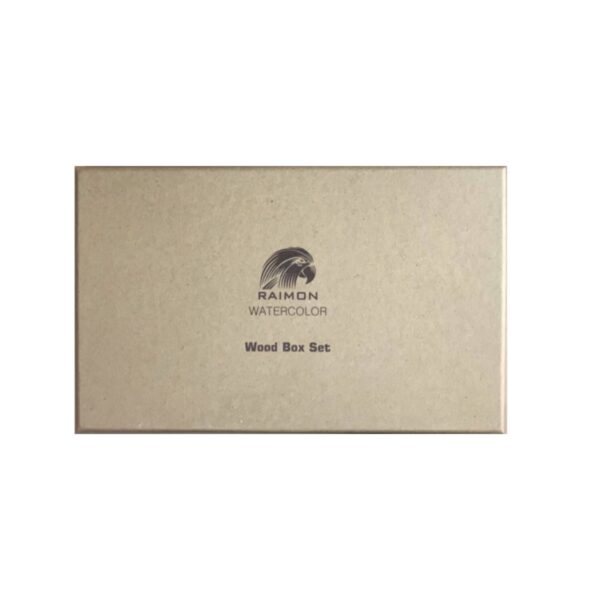 مجموعة ألوان مائية من ريمون - 70 لون في صندوق خشبي