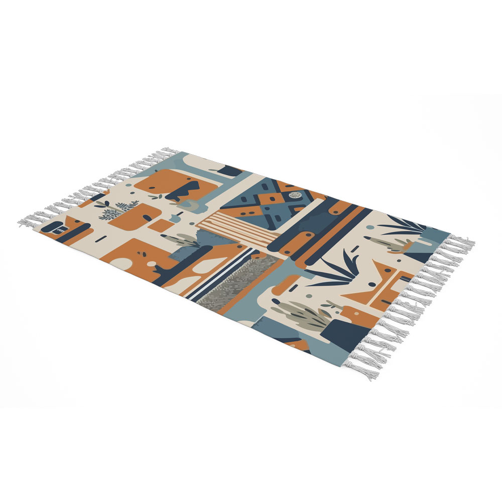 بطانية مخمل ناعمة وخفيفة للأريكة طراز مجرد