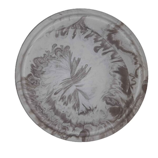 صينية خرسانية فنية مصنوعة يدويًا بالراتنج